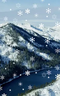 Winter and snowfall android App screenshot 4