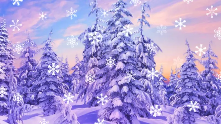 Winter and snowfall android App screenshot 6